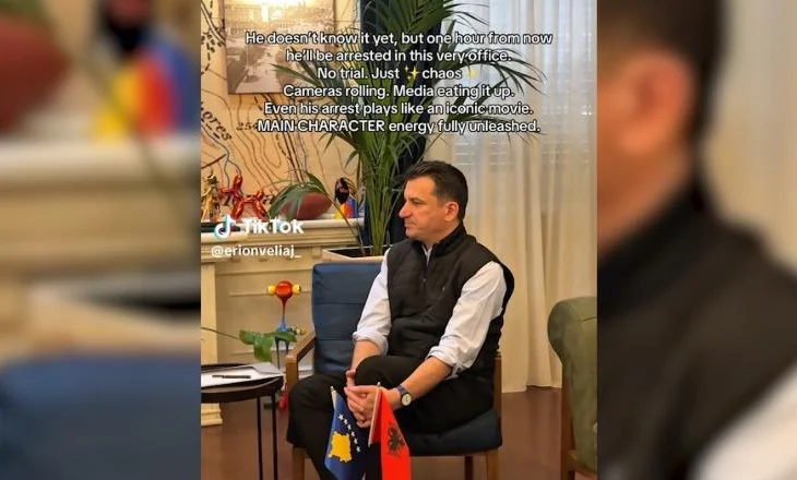 Veliaj publikon videon brenda zyrës, një orë para arrestimit: Në diskutime me Netflix për ta kthyer në serial…