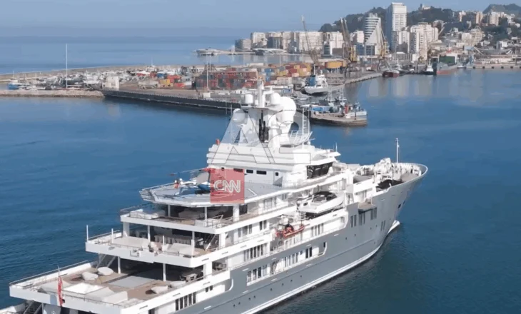 VIDEO / Ankorohet në Durrës “Andromeda”, jahti luksoz i manjatit të teknologjisë Yuri Milner