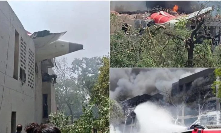 VIDEO/ Detaje nga rrëzimi i avionit që udhëtonte drejt Londrës, publikohen pamjet e frikshme kur përplaset me godinat e banuara! S’dihet numri i viktimave