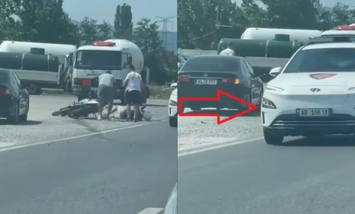 VIDEO/ Efektivët nuk ndaluan në vendin e aksidentit, Policia e Lezhës: Po transportonin një të arrestuar