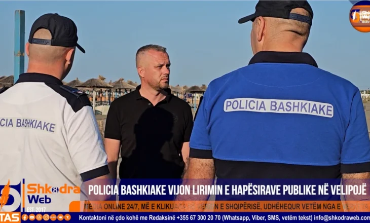 VIDEO – “Janë prioritet i Bashkisë Shkodër”, lirimi i hapësirave publike në Velipojë, flet Saimir Rrustemi