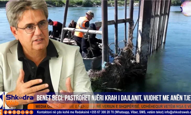VIDEO – “Ka përfunduar njëra anë e pastrimit të Dajlanit në lumin Buna”, Benet Beci: Vazhdojmë edhe me anën tjetër