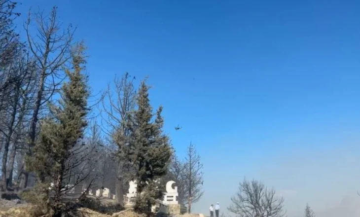 VIDEO/ Rëndohet situata me zjarrin në fshatin Hoshtimë, nis ndërhyrja nga ajri