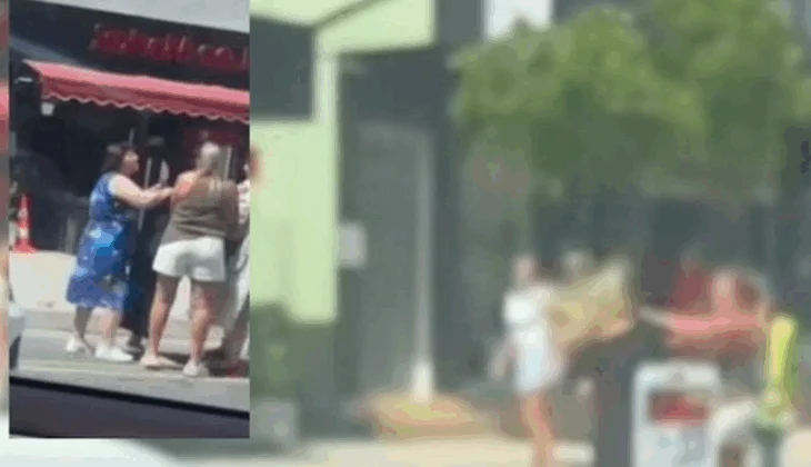 Video/ Sherr mes vajzave në Vlorë, kapen për flokësh për një vend parkimi