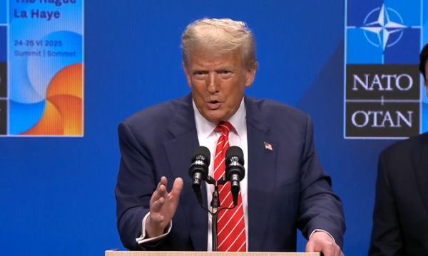 VIDEO/ Trump në samitin e NATO në Hagë: Javët e fundit kemi punuar dhe me Kosovën e Serbinë
