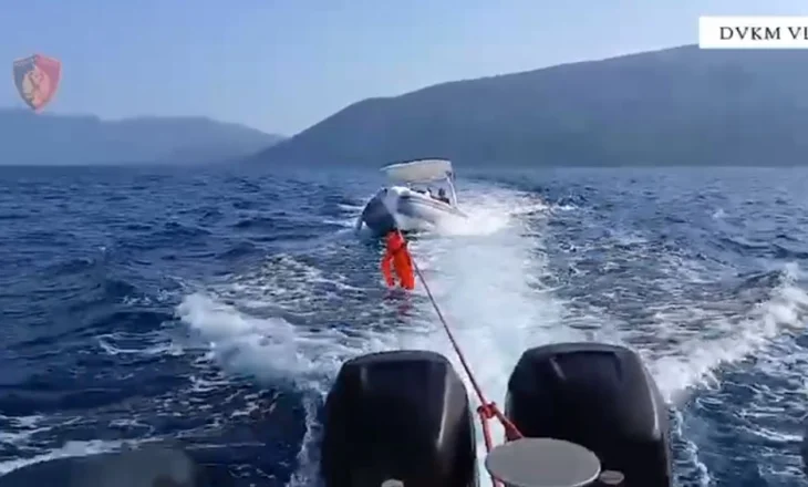 Vlorë/Kishin mbetur të bllokuar në det,Policia Kufitare u vjen në ndihmë 8 pushuesve