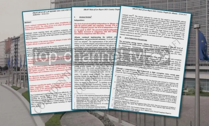 Zbulohet raporti i Komisionit Europian! “Skaner” Reformës në Drejtësi, SPAK, Komisionit “Xhafaj”, Policisë e Gjykatës Kushtetuese
