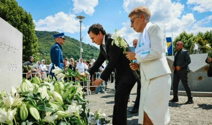 30 vite nga gjenocidi, Kurti ‘godet’ Serbinë nga zemra e Srebrenicës: Nuk harrojmë dhe nuk falim