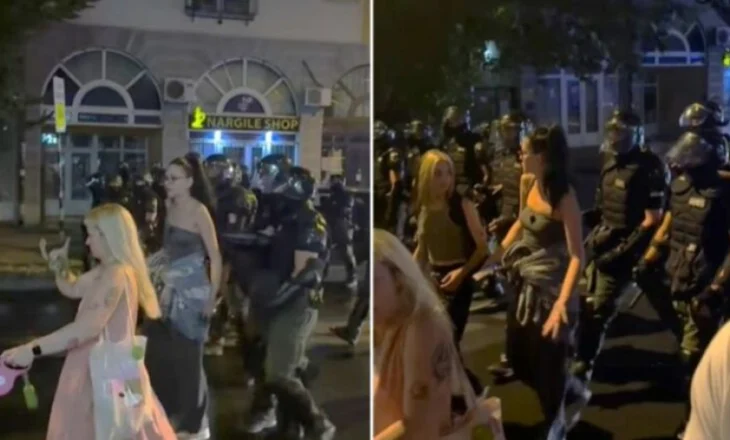 ’60 policë për tre gra’, reagime të shumta në Serbi për sjelljen e dhunshme të efektivëve ndaj protestuesve