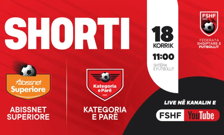 “Abissnet Superiore” e Kategoria e Parë, nesër hidhet shorti për kalendarin e  edicionit 2025-2026