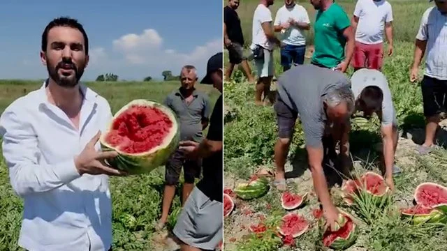 Adriatik Lapaj e nis ofensivën politike me hedhjet e shalqive në fushat e Lushnjës