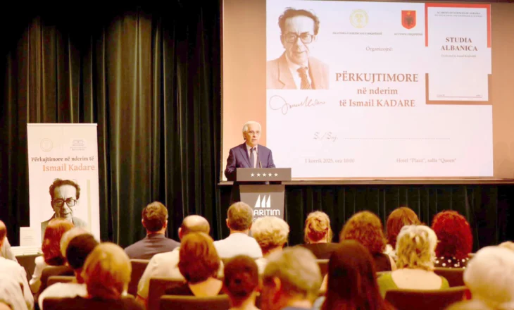 Akademia e Shkencave dhe Kuvendi i Shqipërisë një veprimtari përkujtimore në nder të shkrimtarit Ismail Kadare