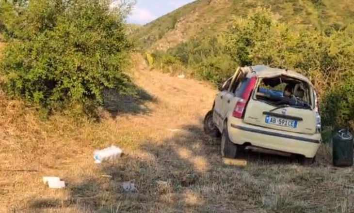 Aksident fatal në Kukës/ Mjeti del nga rruga, humb jetën shoferi