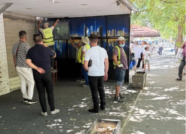 Aksioni për trotuaret, bizneset përgjigjen me përgjegjësi
