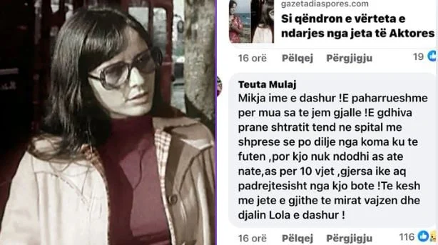 Aktorja e njohur u nda nga jeta pas 10 vjetësh në koma, mikesha kujton netët në spital: E gdhiva pranë shtratit tënd, ike padrejtësisht