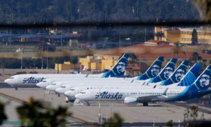 Alaska Airlines kërkon ndalimin e fluturimit për të gjithë aeroplanët e saj, shkak një defekt në sistemin elektronik