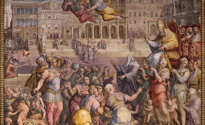 Antonio Vasari, piktori, arkitekti dhe historiani i artit, manieristi që intensifikoi narrativën biblike