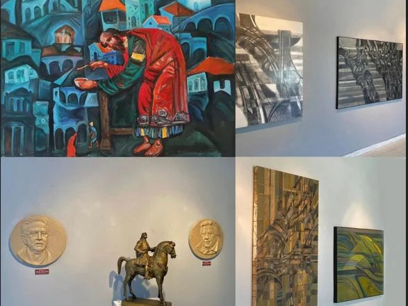 Artistët:Ekspozita e grupit “Muri” vazhdon rrugëtimin,në punime secili ruan identitetin, formatin dhe mjeshtërinë e vet