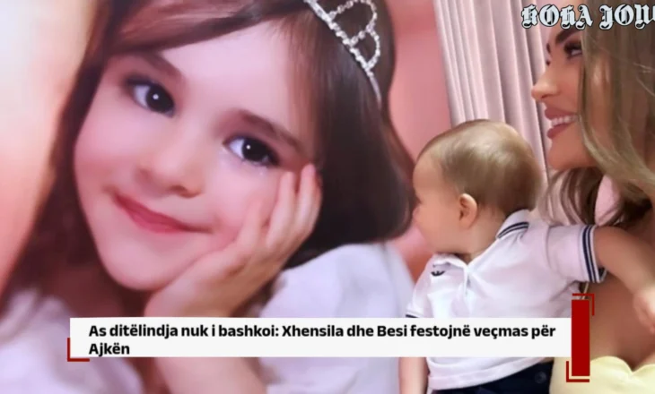 As ditëlindja nuk i bashkoi: Xhensila dhe Besi festojnë veçmas për Ajkën