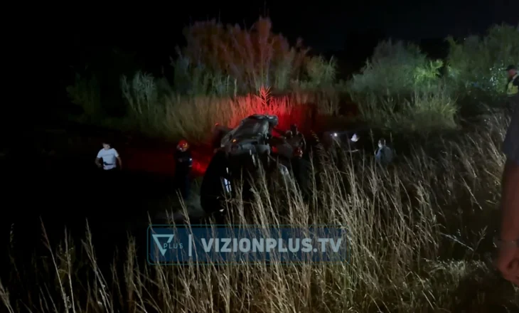Automjeti del nga rruga pas përplasjes me një trailer në aksin Lezhë- Shkodër, raportohet për disa të plagosur