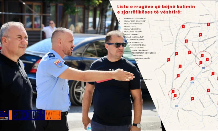 Bashkia Shkodër vijon aksionin e lirimit të hapësirave publike, cilat janë 41 pika kritike në qytet…