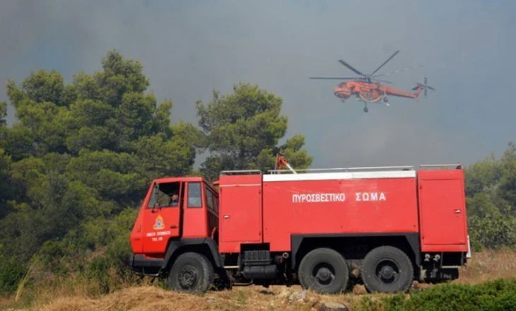 BE ndihmon Greqinë për të fikur zjarret