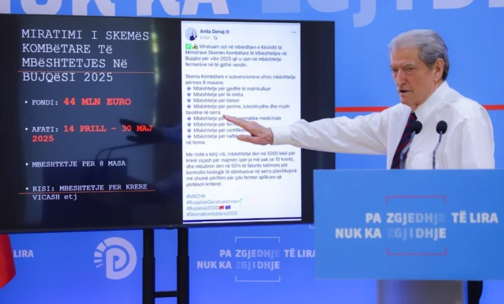 Berisha bën akuzë të re: Në vit elektoral qeveria u kujtua të shpërndajë 200 mln euro garanci