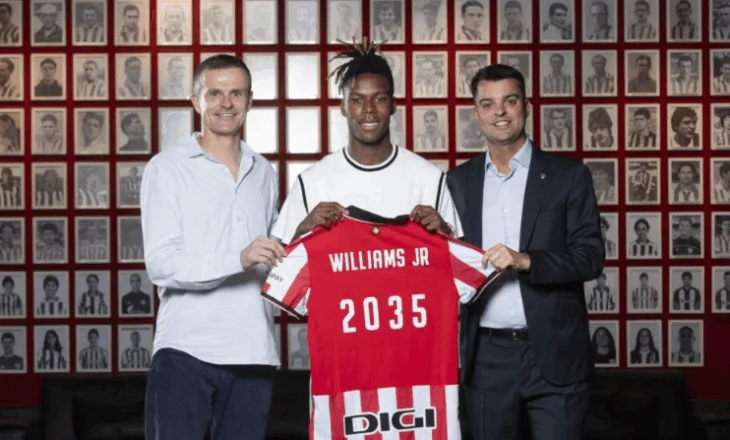 Bilbao “blindon” deri në vitin 2035 Nico Williams