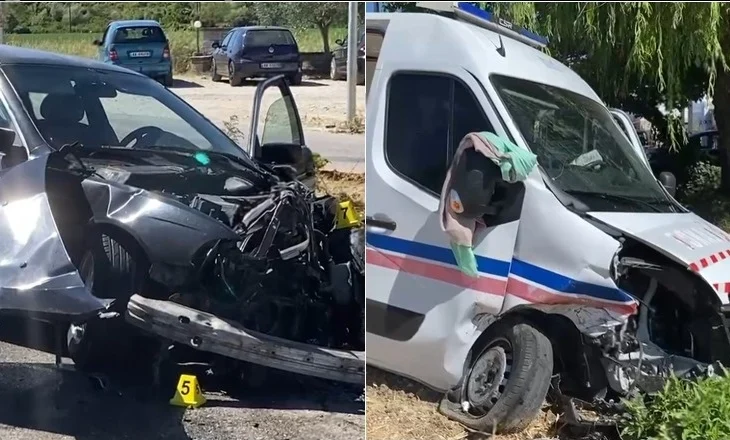 “BMW-ja” i pret rrugën ambulancës te Ura e Kardhiqit, 6 të plagosur