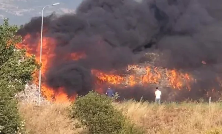 ‘Bomba’ mjedisore/ Mbetjet në inceneratorin e Elbasanit vijojnë të digjen prej 2 ditësh, tymi ‘helmon’ qytetarët