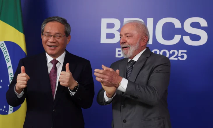 Brazil/ Udhëheqësit e BRICS takohen në Rio, Putin bëhet pjesë e samitit nëpërmjet…