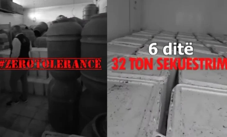 Bulmeti dhe mishi pa fatura, Rama publikon videon: 32 ton të sekuestruara në 6 ditë