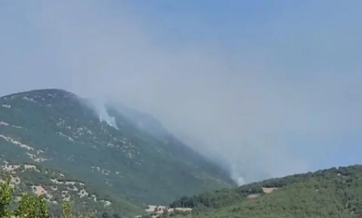 Bulqizë/ Aktivizohet vatra e zjarrit në malin “Vlashaj” të Shupenzës