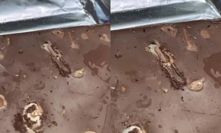 Denoncimi/ Qytetarja blen çokollatë në supermarketin Xhangolli, i del e prishur dhe me krimba