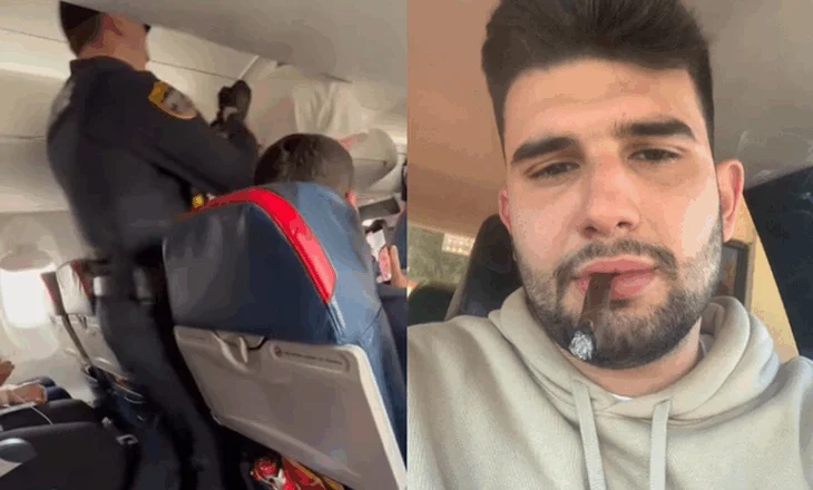 Detyroi pilotët të bënin ulje emergjente, kush është i riu shqiptar që tmerroi udhëtarët e fluturimit për në Detroit