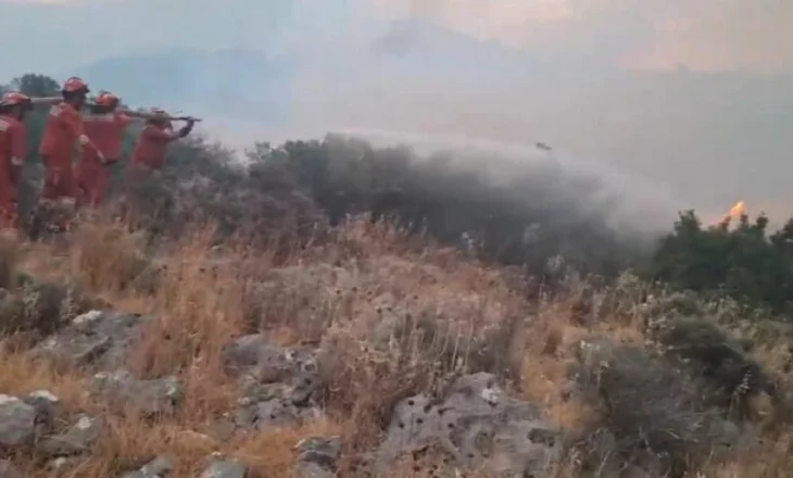 Dibër/ Digjen disa banesa dhe dhjetëra hektarë pyje në Parkun e Lurës