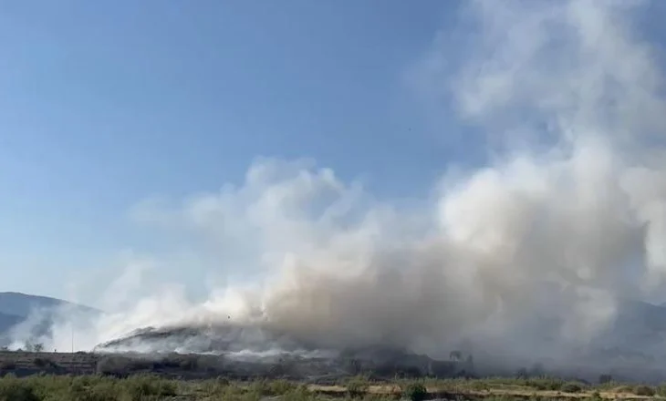 Djegia e mbetjeve në landfillin e Elbasanit, ekspertët: Rrezik kancerogjen për banorët