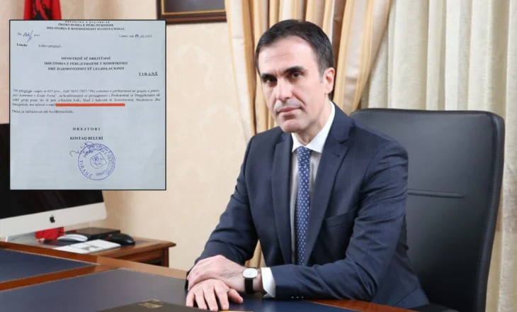 Dokumenti/ Prokuroria pretendoi se nuk ishte pjesë e hartimit të draftit të ri ligjor, shkresat konfirmojnë pjesëmarrjen