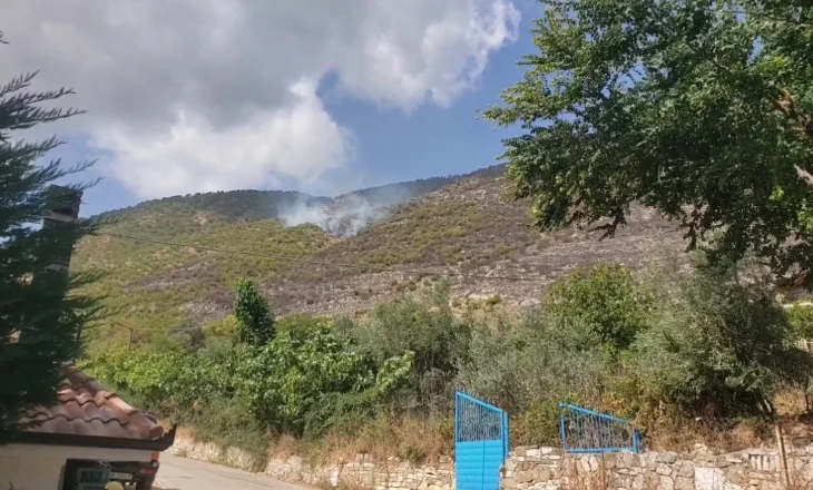 Drejt fikjes zjarri që filloi 3 ditë më parë në malin Shpirag, vetëm 1 vatër aktive në fshatin Paftal