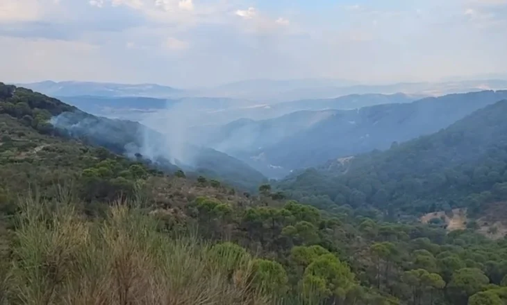 Drenovë – Shirat e mëngjesit ndihmojnë në shuarjen e disa vatrave zjarri, disa të tjera vijojnë aktive