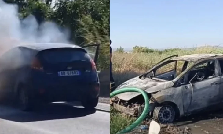 Dy automjete marrin flakë në autostradën Lushnje–Fier dhe Vlorë–Fier, fatmirësisht pa të lënduar