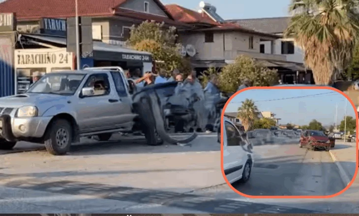 Dy drejtuesit e mjeteve plagosen pas përplasjes në Elbasan-Peqin