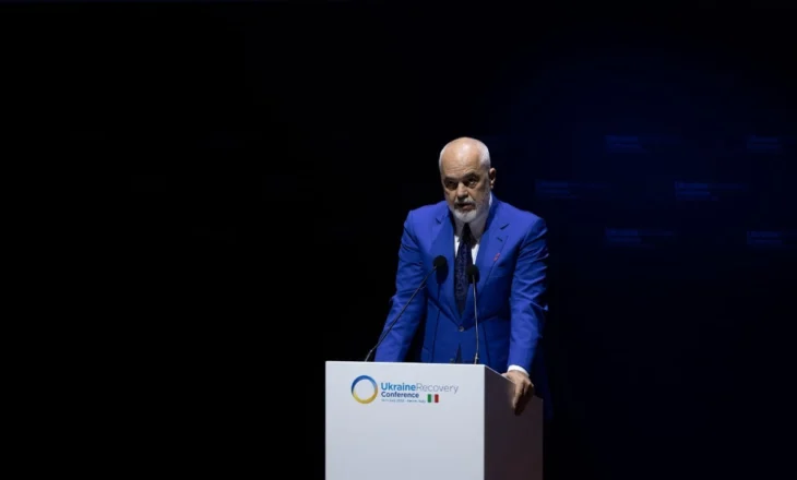 “E mbështesim Ukrainën që të luftojë dhe të rindërtojë”, Rama në Konferencën e Romës: Nuk është autorja e kësaj lufte të përgjakshme në dyert e Europës