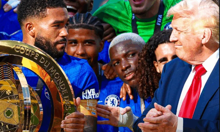 E pabesueshme/ Chelsea mori në shtëpi një kopje të trofeut të Botërorit të klubeve, origjinalin e mori…Donald Trump