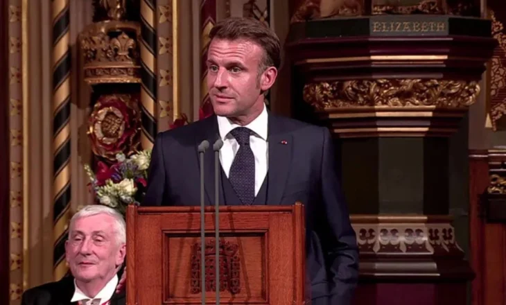 “Europa nuk do ta braktisë kurrë Ukrainën”, Macron nga parlamenti britanik: Duam armëpushim pa diskutime në Gaza