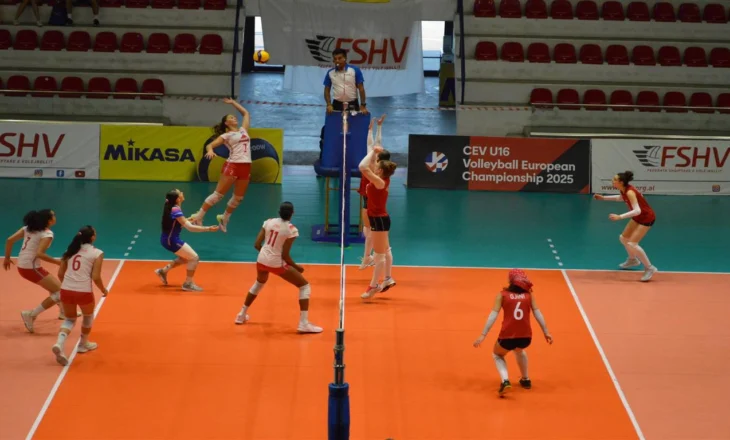 Europiani U-16 për vajza në Tiranë, Shqipëria me 7 humbje renditet e fundit dhe eliminohet