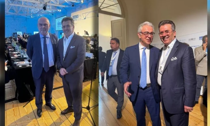 Fatmir Mediu takon zyrtarë të lartë të OSBE-së dhe Këshillit të Europës në Porto