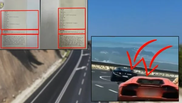 Ferrari dhe Lamborghini manovra të rrezikshme në Bypassin e Vlorës, policia ndëshkon shoferët (Video)