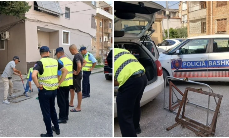 FIER/ Policia Bashkiake nis aksionin për lirimin e hapësirave publike në blloqet e pallateve