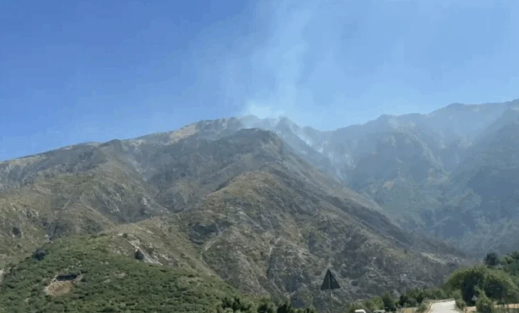 Flakët rrezikojnë Parkun e Llogarasë/ Nuk ndalet zjarri në Dukat